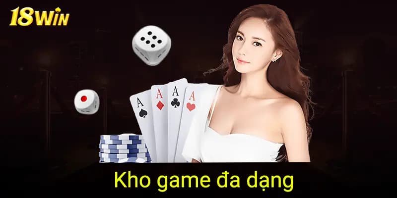 Có nhiều loại game đa dạng phù hợp với mọi đối tượng